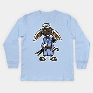 momo samurai - avatar Kids Long Sleeve T-Shirt